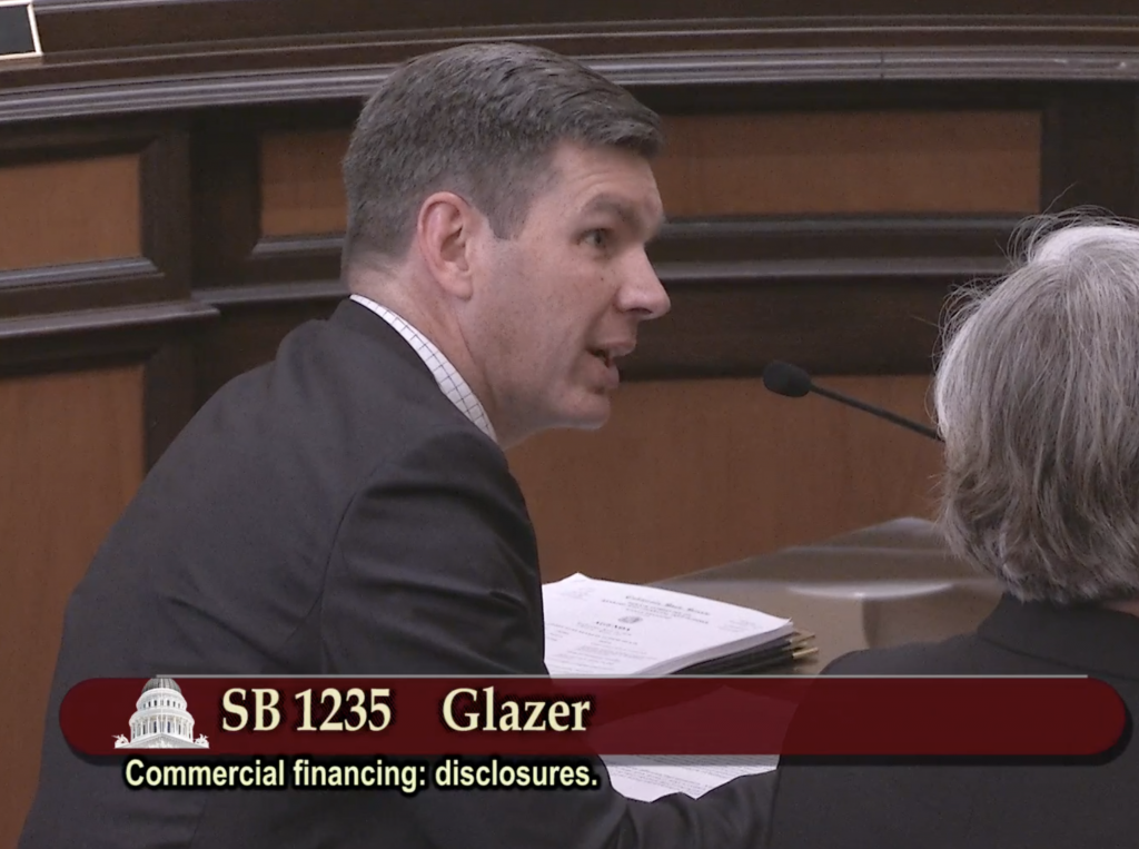 Commercial Financing Disclosures Debated in California